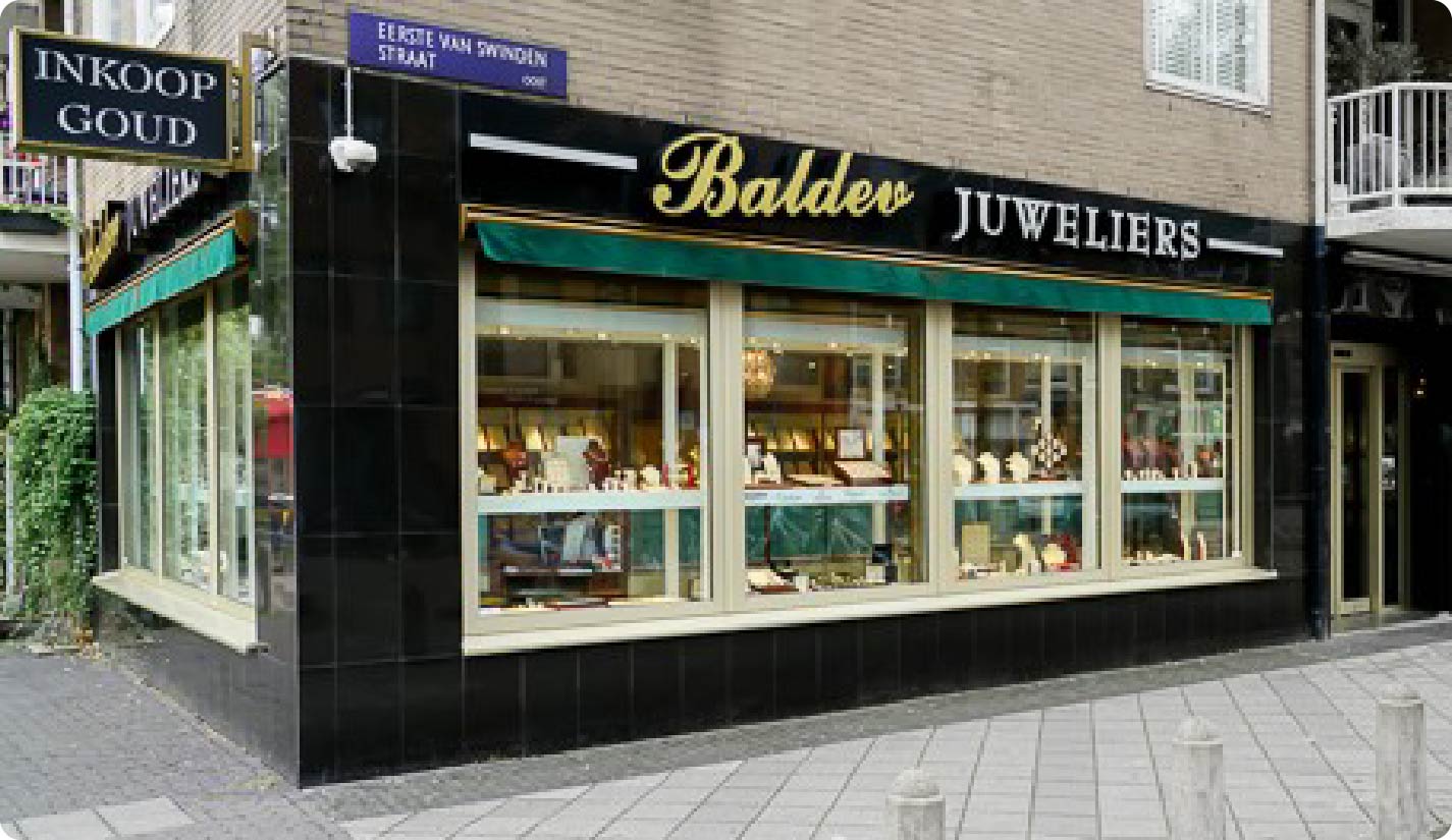 De fysieke locatie van Contant Inkoop Goud in Amsterdam waar je goud kan verkopen