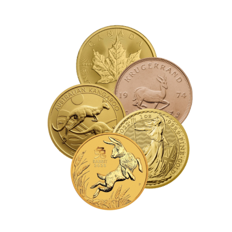 1/4 troy ounce gouden munt – diverse producenten