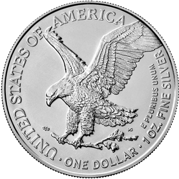 American Eagle 1 troy ounce zilveren munt – diverse jaartallen