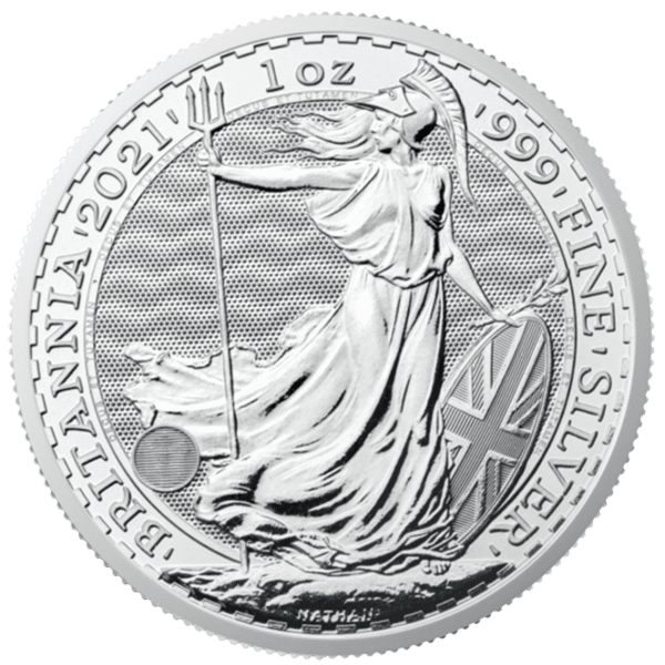 Britannia 1 troy ounce zilveren munt – diverse jaartallen