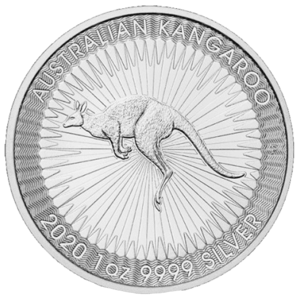 Kangaroo 1 troy ounce zilveren munt – diverse jaartallen