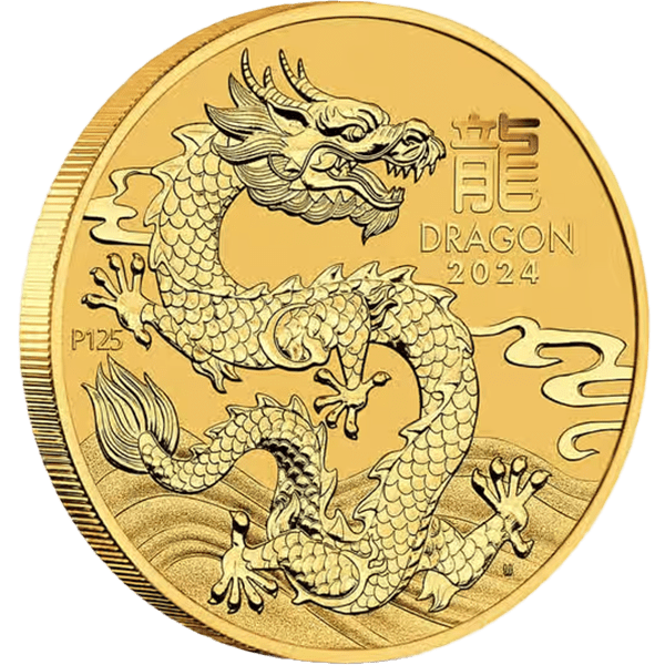 Lunar 1/20 troy ounce gouden munt – diverse jaartallen