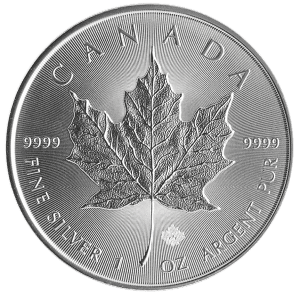 Maple Leaf 1 troy ounce zilveren munt – diverse jaartallen