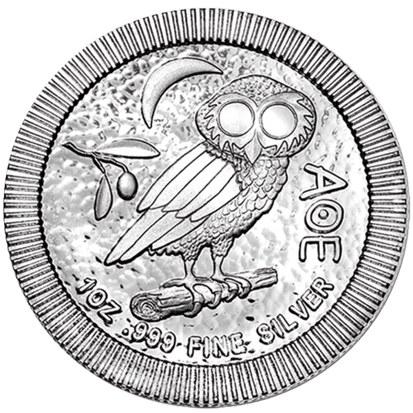 Niue Athene Owl 1 troy ounce zilveren munt – diverse jaartallen