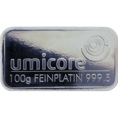 Platinabaar 100 gram